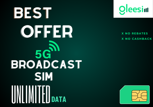 5G Broadcast Sim Unlimited Data-UK