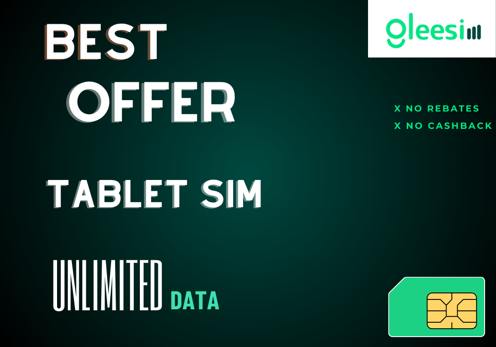 Tablet sim 5G speed Unlimited